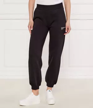 Брюки с принтом галактики Comfort fit Calvin Klein Jeans, черный