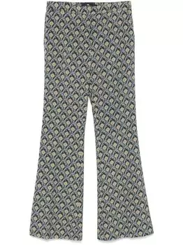 Брюки с принтом пейсли ETRO, черный