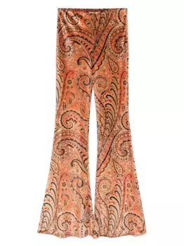 Брюки с принтом пейсли ETRO, нейтральный