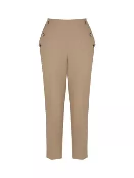 Брюки с пуговицами Nocturne, бежевый