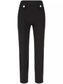 Брюки с пуговицами SIMONA CORSELLINI, черный