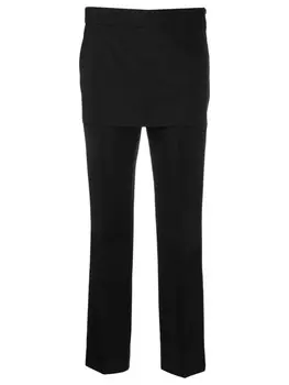 Брюки с разрезами Givenchy, черный