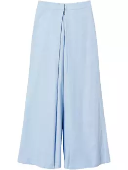 Брюки с разрезами TWINSET, синий