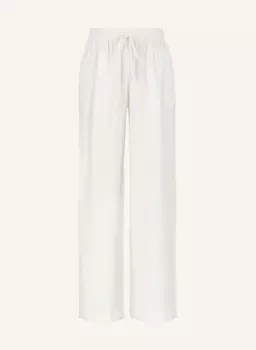 Брюки с разрезом Trusted Handwork, белый