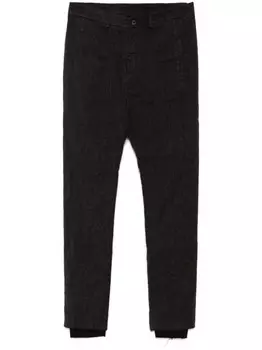 Брюки с ремешками Pome Bohmien, серый