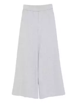 Брюки с резинкой на поясе Peserico, серый