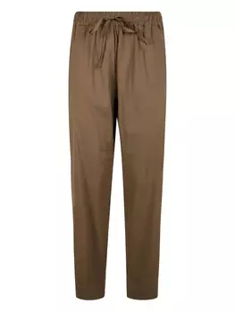 Брюки с резинкой на талии Fabiana Filippi, коричневый