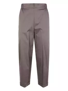 Брюки с резинкой на талии Liviana Conti, коричневый