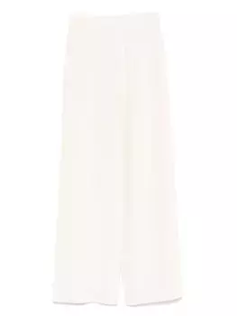 Брюки с резинкой на талии MAX MARA, белый