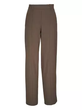 Брюки с резинкой на талии Vince, коричневый