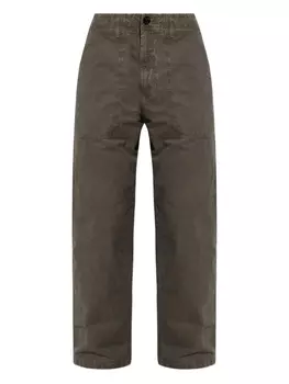 Брюки с рисунком компаса Stone Island, зеленый