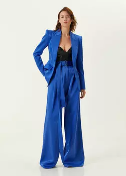 Брюки с синим поясом Alex Perry