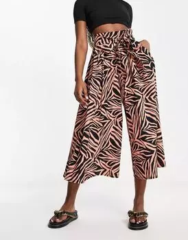 Брюки с тигровым принтом ASOS KENYA