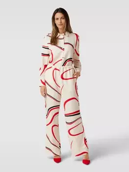 Брюки с узором по всей поверхности Tommy Hilfiger, экрю