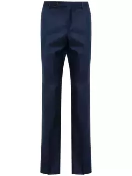 Брюки с узором в елочку Rota, синий