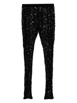 Брюки с вырезами Julius, черный