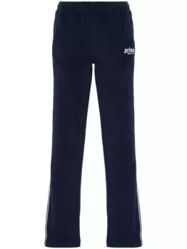 Брюки с вышитым логотипом Sporty & Rich, синий