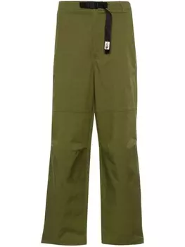 Брюки с вышитым логотипом The North Face, зеленый