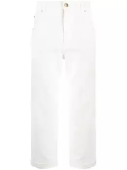 Брюки с вышивкой ETRO, белый