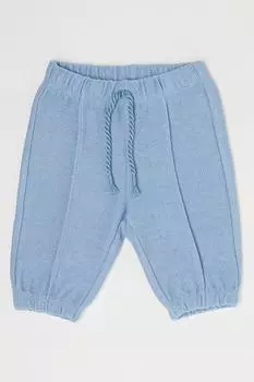 Брюки с вышивкой United Colors Of Benetton, синий