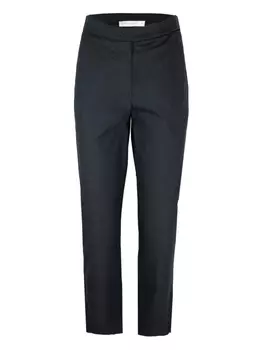 Брюки с высокой посадкой Patrizia Pepe, черный