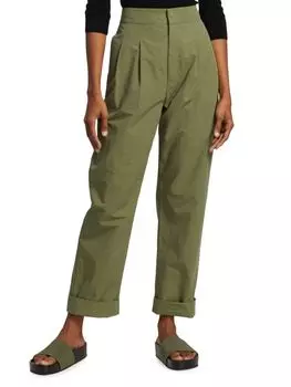 Брюки с высокой талией Co, цвет Moss