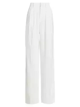 Брюки с высокой талией Co, слоновая кость