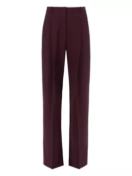 Брюки с высокой талией Elisabetta Franchi, красный