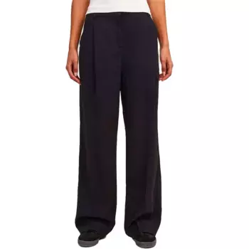 Брюки с высокой талией Jack & Jones Ellis EA Wide JJXX, черный