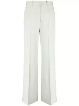 Брюки с высокой талией Lanvin, зеленый