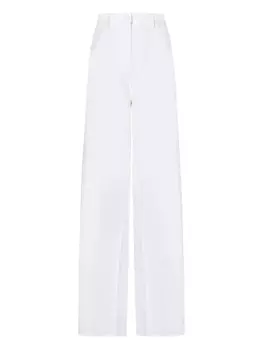 Брюки с высокой талией N21, белый