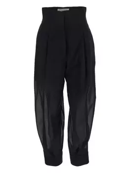 Брюки с высокой талией Philosophy Di Lorenzo Serafini, черный
