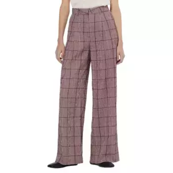 Брюки с высокой талией Scotch & Soda Rose Wide Leg, серый
