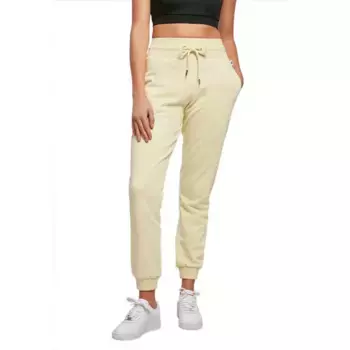 Брюки с высокой талией Urban Classics Organic, желтый
