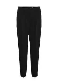 Брюки с высокой талией Vero Moda, черный