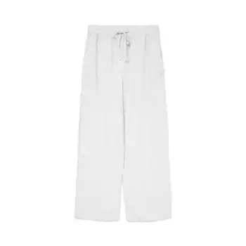 Брюки с высокой талией Vero Moda Linn Petite, белый