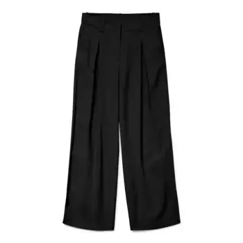 Брюки с высокой талией Vero Moda Pure, черный