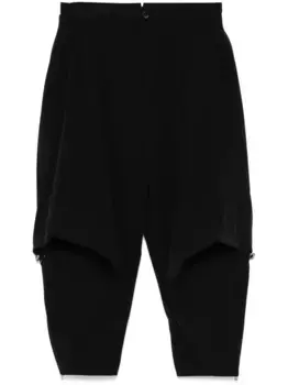 Брюки с вытачками SONGZIO, черный