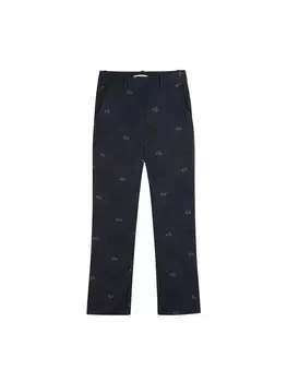 Брюки с загрузочным кроем Scalpers, темно-синий