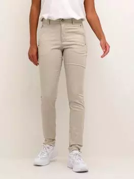 Брюки с заклепками lea KAFFE, цвет Feather Gray