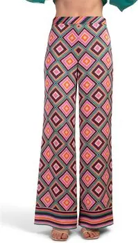 Брюки с заливом Trina Turk, мульти