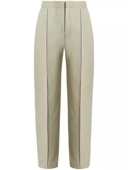 Брюки с защипами CHATS BY C.DAM, зеленый