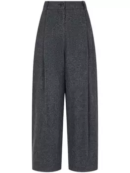 Брюки с защипами STUDIO TOMBOY, серый