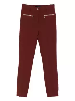 Брюки с застежкой-молнией ETRO, красный