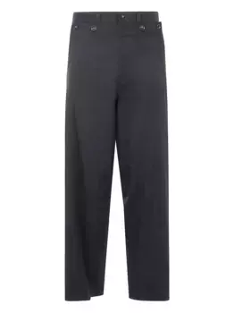 Брюки с застежкой на пуговицах Y's, черный