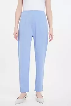 Брюки с зауженным кроем и завышенной талией Greenpoint, синий