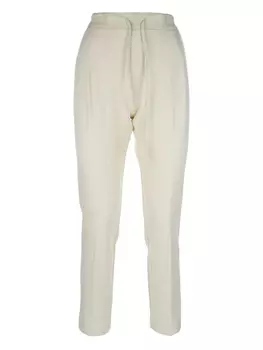 Брюки с завязками на талии Fabiana Filippi, белый