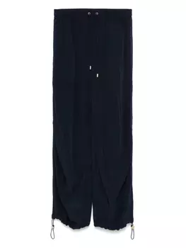 Брюки с завязками на талии LIU JO, синий