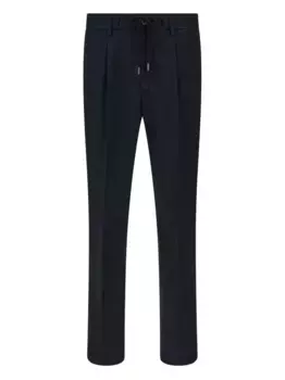 Брюки с завязками по бокам Boggi Milano, синий