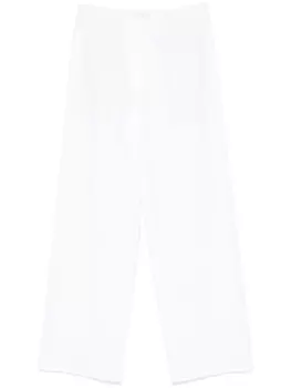 Брюки с завышенной талией Forte Forte, белый
